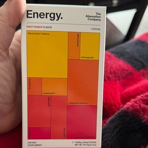 The Absorption Co. Energy Fruit Punch Flavor Sticks